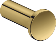 Крючок для ванной Hansgrohe Axor Universal Circular одинарный полированное золото 42811990
