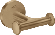 Крючок для ванной Hansgrohe Axor Universal Circular двойной матовая бронза 2812140