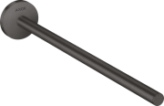Тримач для рушників Hansgrohe Axor Universal Circular метал матовий чорний хром 42826340
