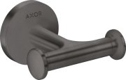 Гачок для ванної Hansgrohe Axor Universal Circular подвійний матовий чорний хром 42812340