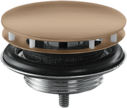 Донный клапан для раковины Hansgrohe Axor матовое красное золото 51301310