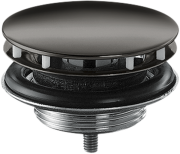 Донний клапан для раковини Hansgrohe Axor матовий чорний 51301670