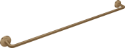 Держатель для полотенец Hansgrohe Axor Universal Circular 800 мм металл матовая бронза 42880140