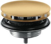 Донний клапан для раковини Hansgrohe Axor матове золото 51301250