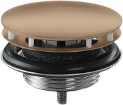 Донный клапан для раковины Hansgrohe Axor матовое красное золото 51301310