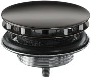 Донний клапан для раковини Hansgrohe Axor матовий чорний 51301670