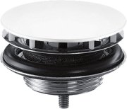 Донний клапан для раковини Hansgrohe Axor матовий білий 51301700