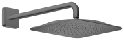 Верхний душ Hansgrohe Axor Citterio C 270х270 мм с кронштейном матовый черный хром 28790340