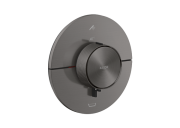 Термостат для душу Hansgrohe Axor ShowerSelect ID 2 споживача EN1717 чорний матовий хром 36751340