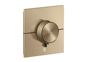 Термостат для душа Hansgrohe Axor ShowerSelect ID HighFlow 1 потребитель матовая бронза 36777140
