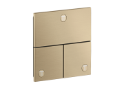 Перемикач душу Hansgrohe Axor ShowerSelect ID 3 споживача матова бронза 36780140