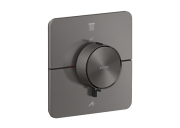 Термостат для душа Hansgrohe Axor ShowerSelect ID 2 потребителя матовый черный хром 36754340