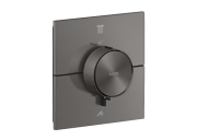 Термостат для душа Hansgrohe Axor ShowerSelect ID 2 потребителя матовый черный хром 36752340