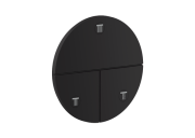 Перемикач душу Hansgrohe Axor ShowerSelect ID 3 споживача матовий чорний 36779670