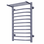Водяной полотенцесушитель Arte Radiator Dream 500х1200/11 нижнее подключение нержавеющая сталь серый DRW.120.50.11.G.O
