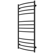 Водяной полотенцесушитель Arte Radiator Adele 500х1200/12 нижнее подключение нержавеющая сталь черный ADW.120.50.12.B.O