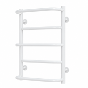 Водяной полотенцесушитель Arte Radiator Lilu 400х600/5 нижнее подключение нержавеющая сталь белый LiW.60.40.5.W.O