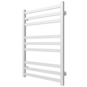 Водяной полотенцесушитель Arte Radiator Sirius 500х800/9 нижнее подключение нержавеющая сталь белый SSW.80.50.9.W.O