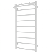 Водяной полотенцесушитель Arte Radiator Sora New 500х1000/9 левое подключение нержавеющая сталь белый SOW.100.50.9.W.L