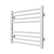 Водяной полотенцесушитель Arte Radiator Pola 500х500/8 нижнее подключение нержавеющая сталь белый PLW.50.50.8.W.O