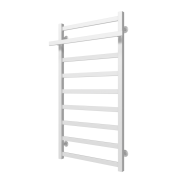 Водяной полотенцесушитель Arte Radiator Aqua 500х1000/9 нижнее подключение нержавеющая сталь белый AQW.100.50.9.W.O