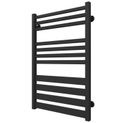 Водяной полотенцесушитель Arte Radiator Silvia 500х800/11 правое подключение нержавеющая сталь черный SLW.80.50.11.B.R