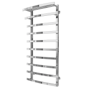 Водяна сушарка для рушників Arte Radiator Terra 500х1200/10 нижнє підключення нержавіюча сталь полірована TRW.120.50.10.O.O