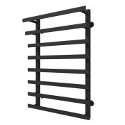 Водяной полотенцесушитель Arte Radiator Radiant 500х800/7 нижнее подключение нержавеющая сталь черный RTW.80.50.8.B.O