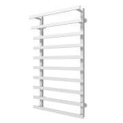 Водяной полотенцесушитель Arte Radiator Radiant 500х1000/8 левое подключение нержавеющая сталь белый RTW.100.50.10.W.L