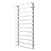 Водяна сушарка для рушників Arte Radiator Radiant 500х1200/10 ліве підключення нержавіюча сталь білий RTW.120.50.12.W.L