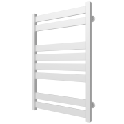 Водяна сушарка для рушників Arte Radiator Eva 500х800/8 праве підключення нержавіюча сталь білий EVW.80.50.8.W.R