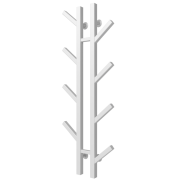 Водяна сушарка для рушників Arte Radiator Agro 100х1000/8 нижнє підключення нержавіюча сталь білий AGW.100.10.8.W.O