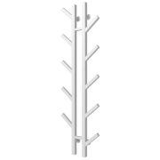 Водяной полотенцесушитель Arte Radiator Agro 100х1200/10 нижнее подключение нержавеющая сталь белый AGW.120.10.10.W.O