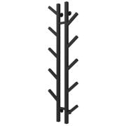 Водяной полотенцесушитель Arte Radiator Agro 100х1200/10 нижнее подключение нержавеющая сталь черный AGW.120.10.10.B.O