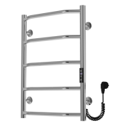 Електрична сушарка для рушників Arte Radiator Ava 400х600/5 праве підключення JD03 нержавіюча сталь полірована AVE.60.40.5.O.R.3