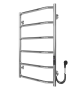 Электрический полотенцесушитель Arte Radiator Ava 400х700/6 правое подключение JD03 нержавеющая сталь полированный AVE.70.40.6.O.R.3