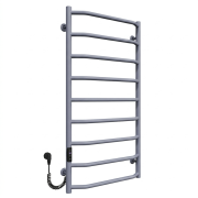 Електрична сушарка для рушників Arte Radiator Ava 500х1000/9 ліве підключення JD03 нержавіюча сталь сірий AVE.100.50.9.G.L.3