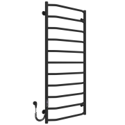 Электрический полотенцесушитель Arte Radiator Ava 500х1200/11 левое подключение JD03 нержавеющая сталь черный AVE.120.50.11.B.L.3