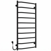 Электрический полотенцесушитель Arte Radiator Ava 500х1100/10 левое подключение JD03 нержавеющая сталь черный AVE.110.50.10.B.L.3