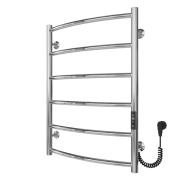 Електрична сушарка для рушників Arte Radiator Sora 500х700/6 праве підключення JD03 нержавіюча сталь полірована SRE.70.50.6.O.R.3