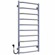 Электрический полотенцесушитель Arte Radiator Ava 500х1100/10 левое подключение JD03 нержавеющая сталь серый AVE.110.50.10.G.L.3