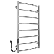 Електрична сушарка для рушників Arte Radiator Sora 500х900/8 ліве підключення JD03 нержавіюча сталь полірована SRE.90.50.8.O.L.3
