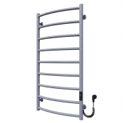 Електрична сушарка для рушників Arte Radiator Sora 500х1000/9 праве підключення JD03 нержавіюча сталь сірий SRE.100.50.9.G.R.3