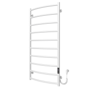 Електрична сушарка для рушників Arte Radiator Sora 500х1100/10 праве підключення JD03 нержавіюча сталь білий SRE.110.50.10.W.R.3