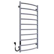 Электрический полотенцесушитель Arte Radiator Sora 500х1100/10 левое подключение JD03 нержавеющая сталь серый SRE.110.50.10.G.L.3