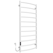 Электрический полотенцесушитель Arte Radiator Sora 500х1200/11 левое подключение JD03 нержавеющая сталь белый SRE.120.50.11.W.L.3