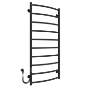 Электрический полотенцесушитель Arte Radiator Sora 500х1100/10 левое подключение JD03 нержавеющая сталь черный SRE.110.50.10.B.L.3