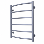 Водяной полотенцесушитель Arte Radiator Sora 500х700/6 нижнее подключение нержавеющая сталь серый SRW.70.50.6.G.O