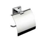 Тримач для туалетного паперу VBI Mercury з кришкою метал хром VBI-040213CH