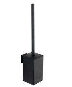 Йоршик для унітазу VBI Quadro з тримачем чорний VBI-040122BL